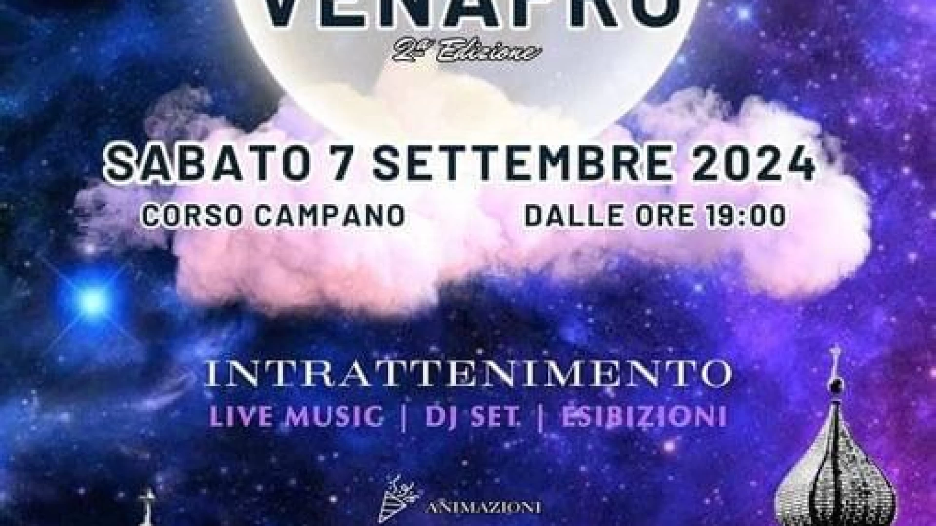 This is Venafro: questa sera in città il secondo appuntamento con la manifestazione. Consulta la locandina ufficiale